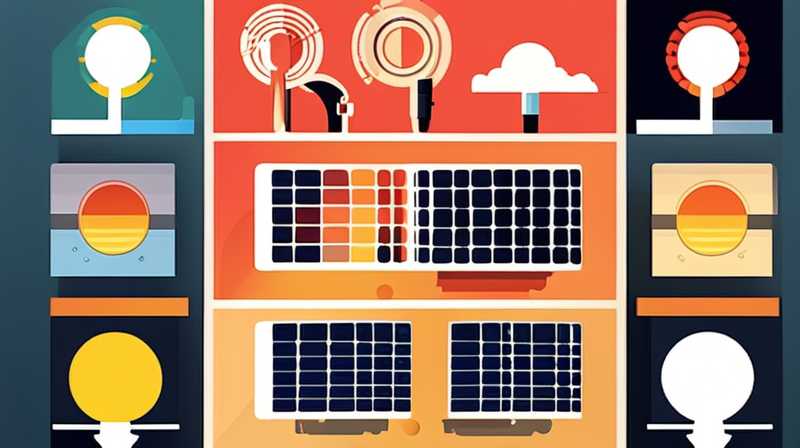 How to convert full spectrum lamp to solar energy