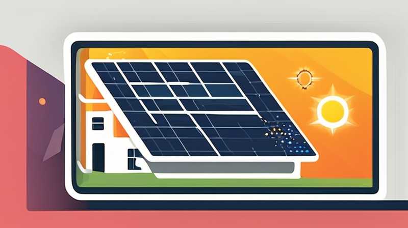 How to check if the solar panel is broken