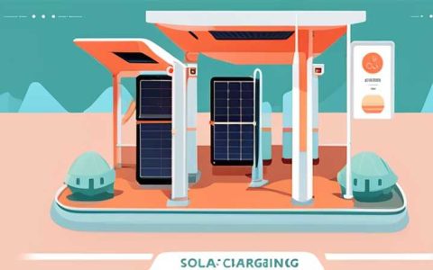 Where are there solar charging stations in China?