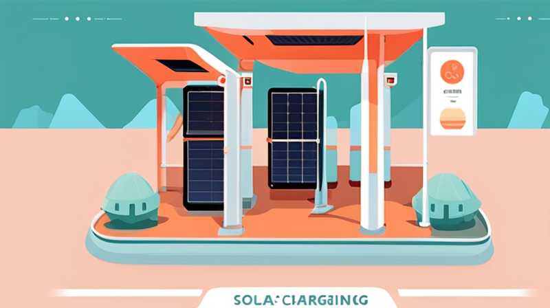 Where are there solar charging stations in China?