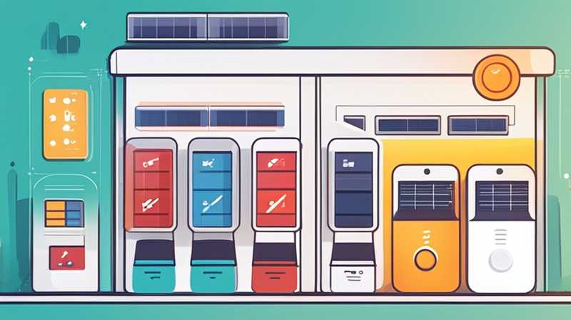 How many days can a solar cell store store electricity?