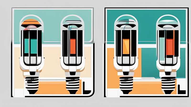 How to install solar cell light bulb