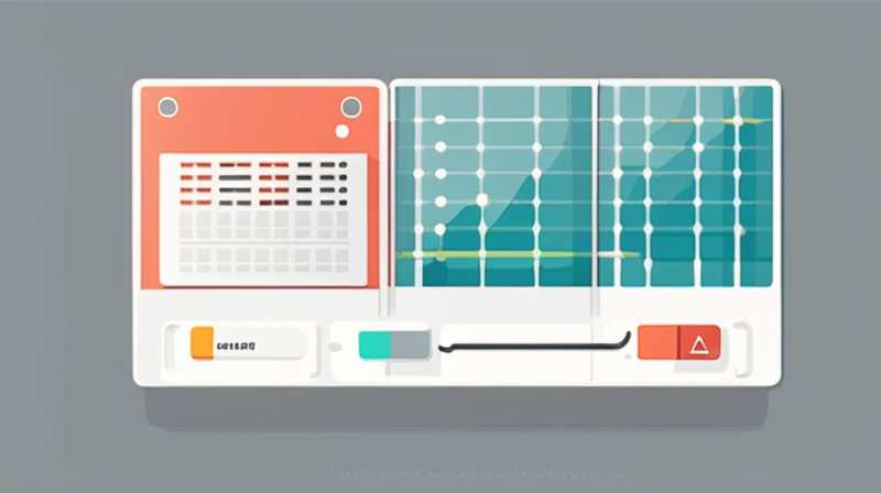 How to connect solar panels to aluminum batteries