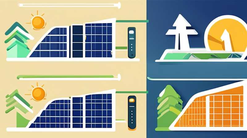 What generates electricity on solar panels