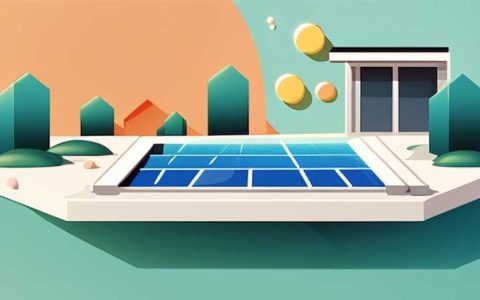How to construct a solar cell pool