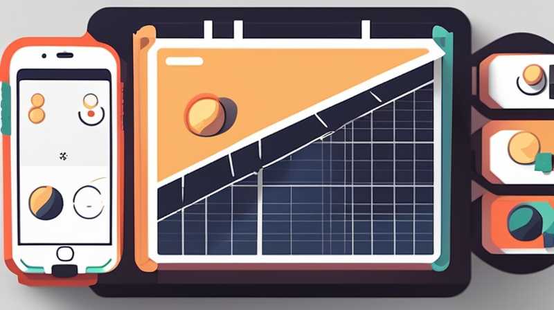 How to attach a solar charger