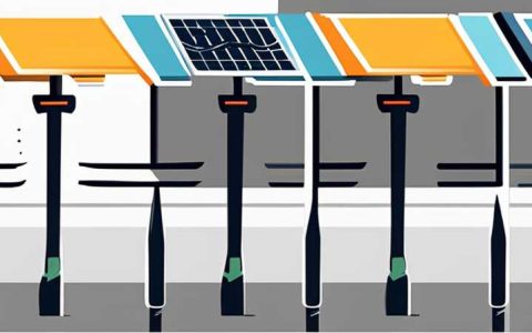 What is the wire under the solar street light?