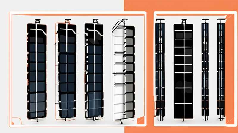 How to connect two sets of wires of solar panels