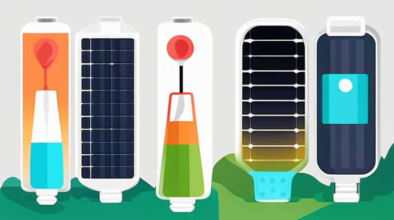 How to tell the size of solar light battery