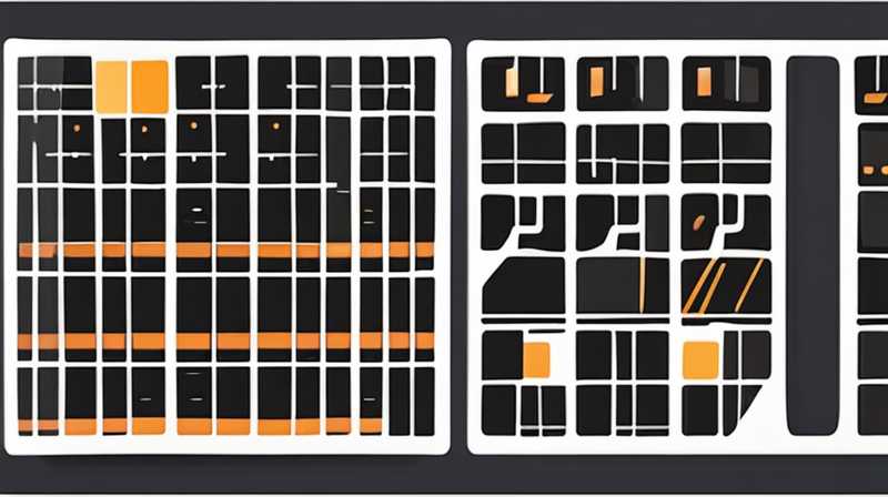 How many W is one square meter of photovoltaic solar panel?