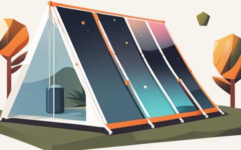 How long does the solar tent light last?