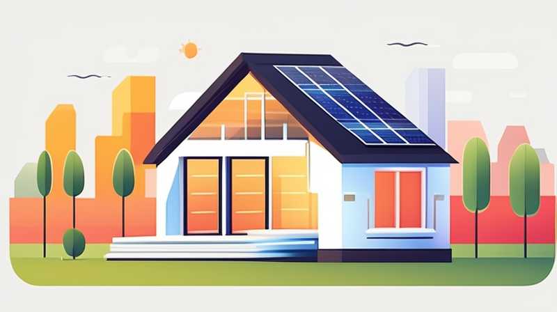 Why do houses have solar panels?