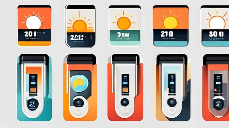 How to use solar timer temperature control