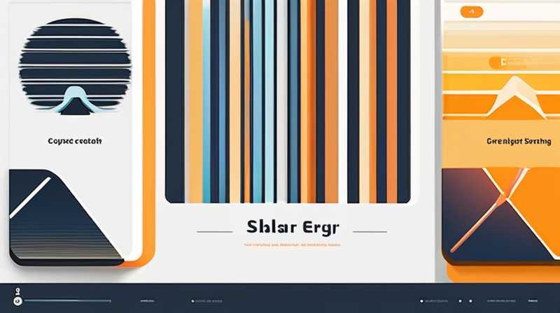 What direction should solar energy be located?