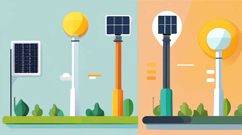 How much does it cost to install a solar light pole