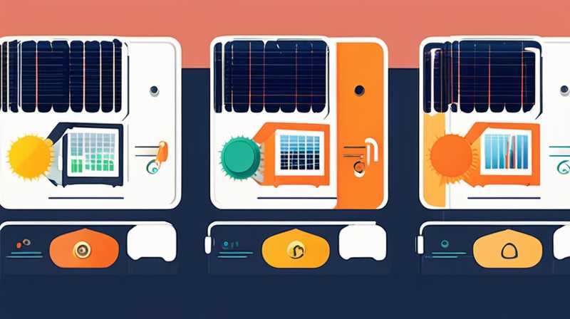 How to use solar current detector