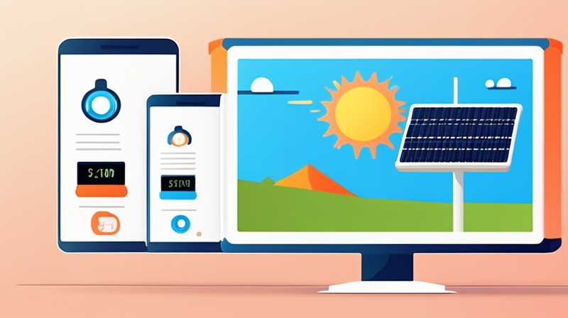 How to do solar energy product live broadcast