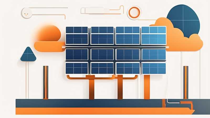 How to connect the cables of solar panels