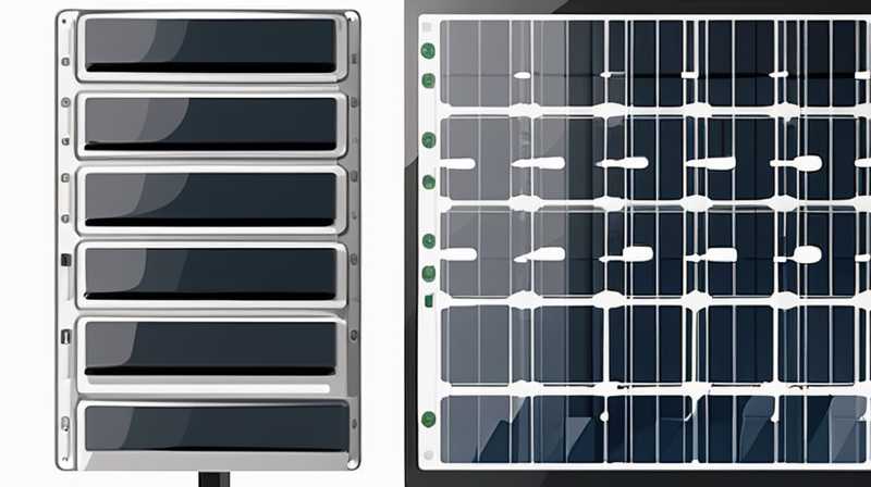 How to connect the power supply of cad solar panel