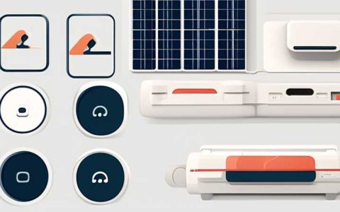 What is the output voltage of the solar lamp charging panel?