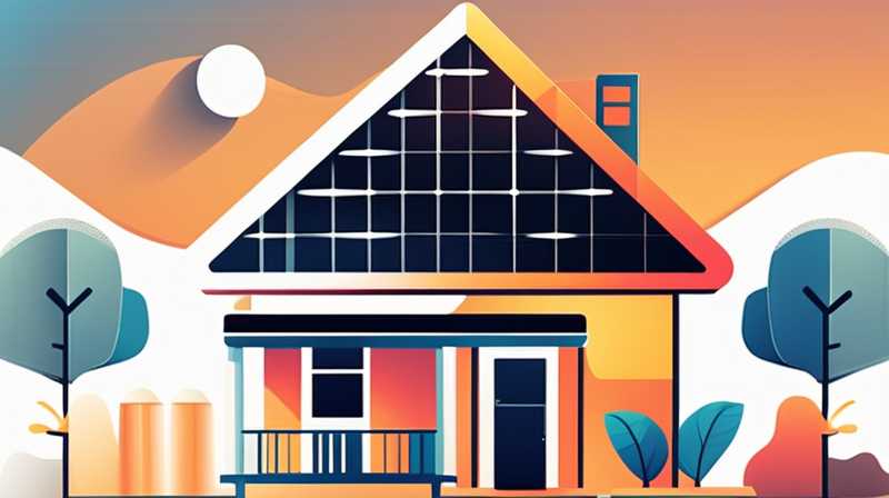 How much solar energy can be used for home use