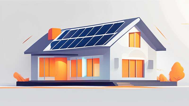 How to install solar energy in a new house?