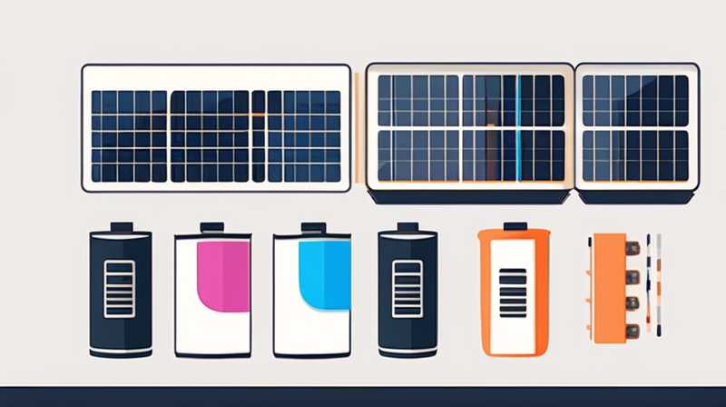 How to install two solar batteries