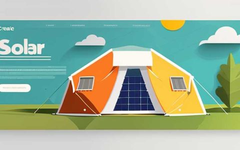 What are solar tents?