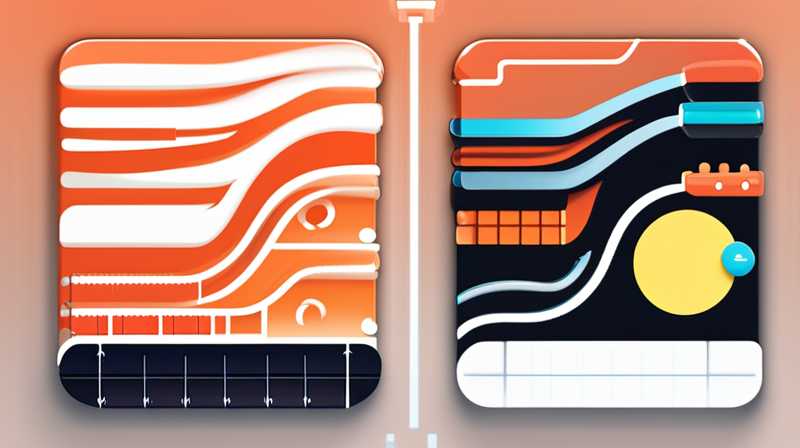 How can solar energy be converted into floor heating?