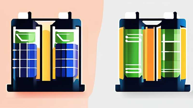 How many batteries does solar energy usually require?