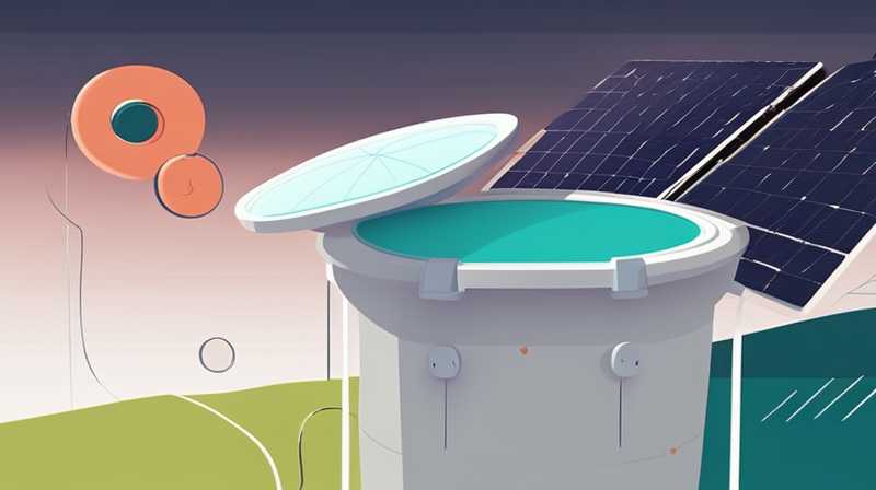 How to connect the wires on the solar bucket