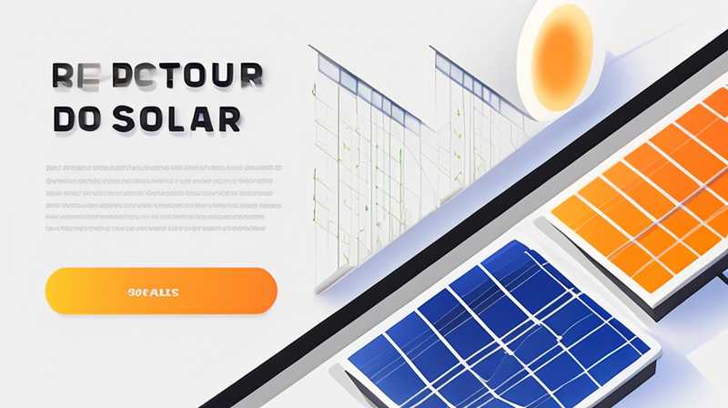 How to add descaling agent to solar panels