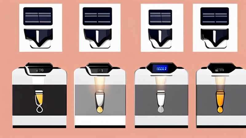 How much does a wall-mounted solar light source cost?