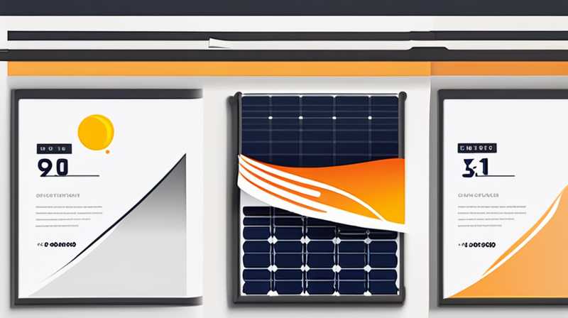 How much current is flowing through the solar panel?