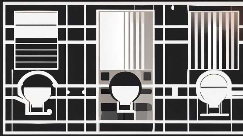 How to disassemble the solar panel of the induction light