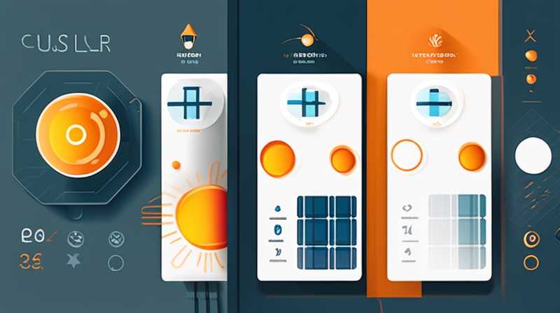 How to check the number of solar cells