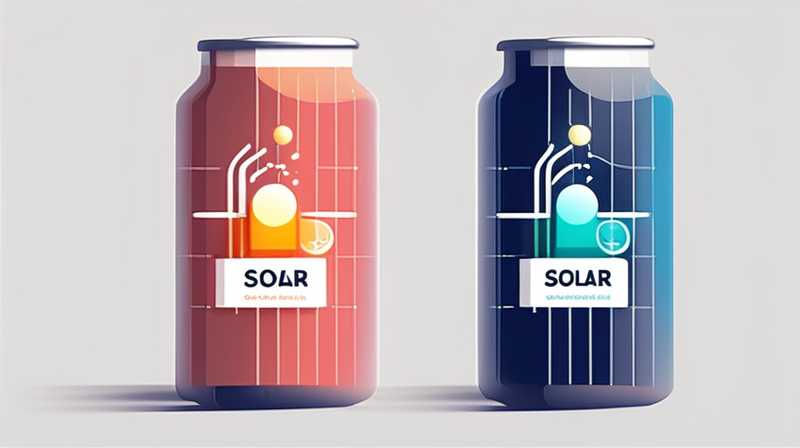 How to make solar energy with beverage bottles