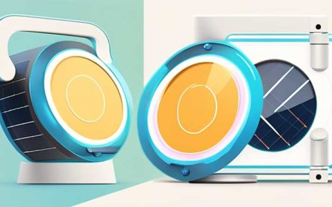 How to disassemble the four-sided induction solar light