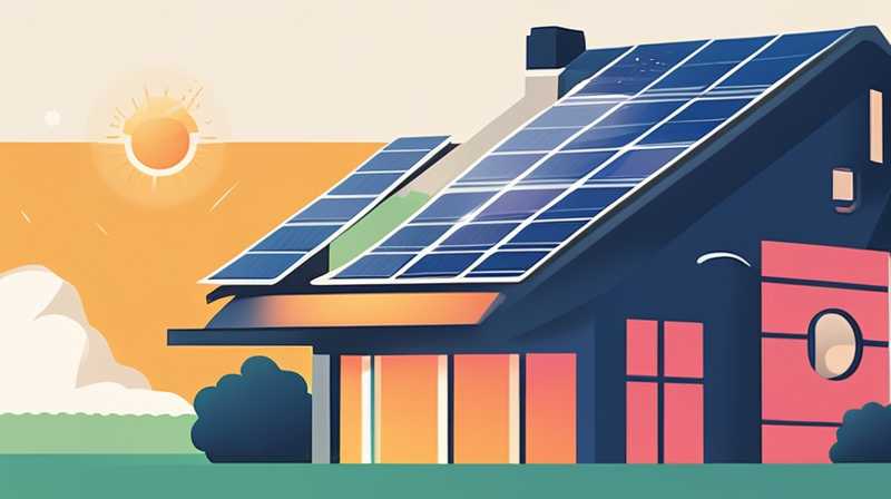 How to fix solar energy on the house