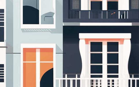 How long does the sun shine on the house in the east?