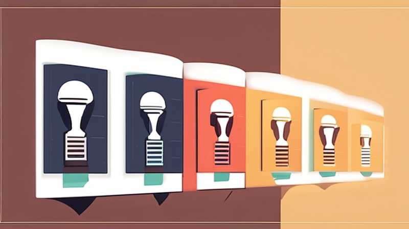 What is a flat solar light bulb