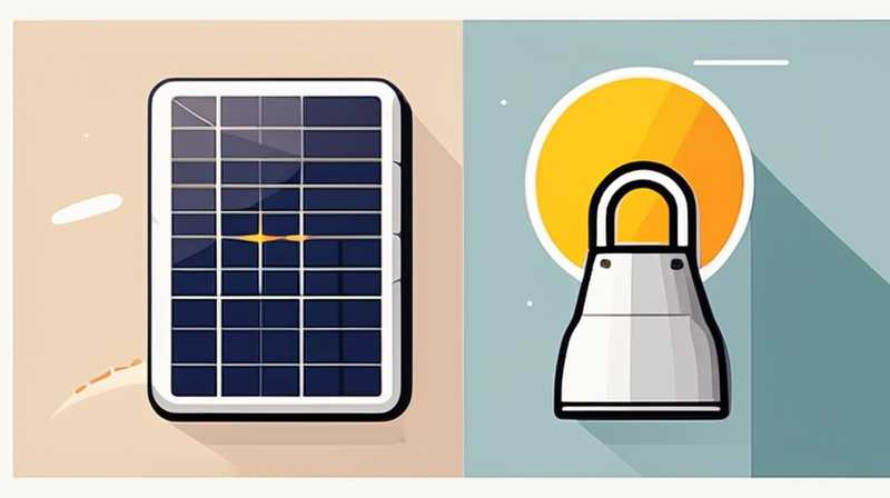 How to use outdoor small solar lights