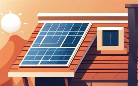 Where to put solar energy on wooden roof