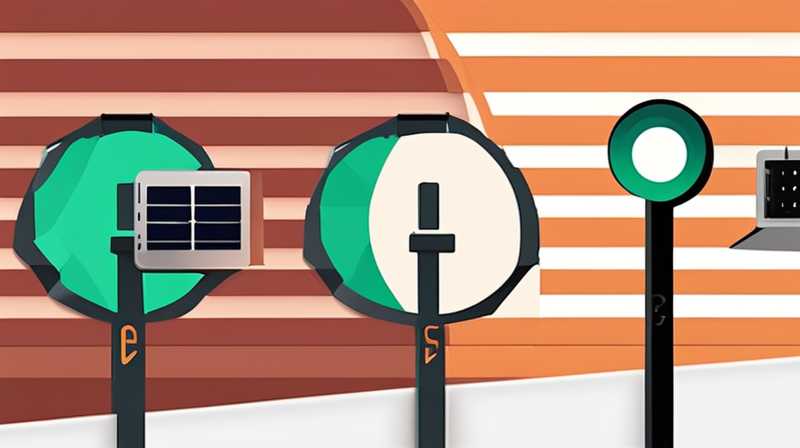 How to connect the wires of solar street lights