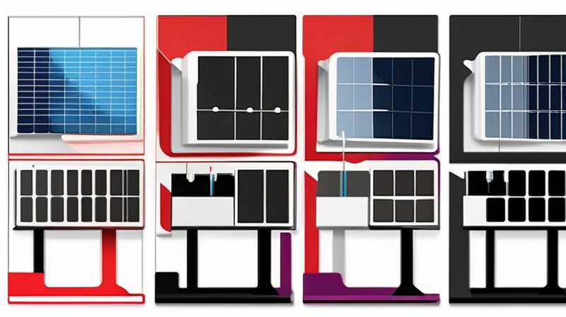 How to connect solar cells to household lights