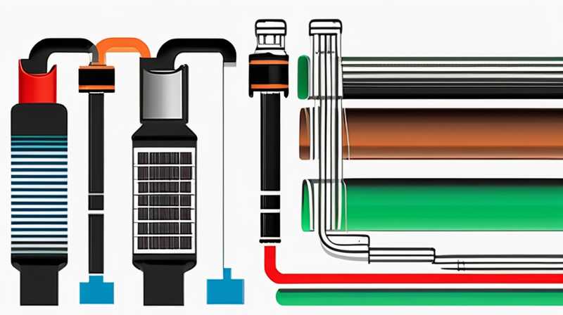 How to connect solar thermal insulation pipe to PPR