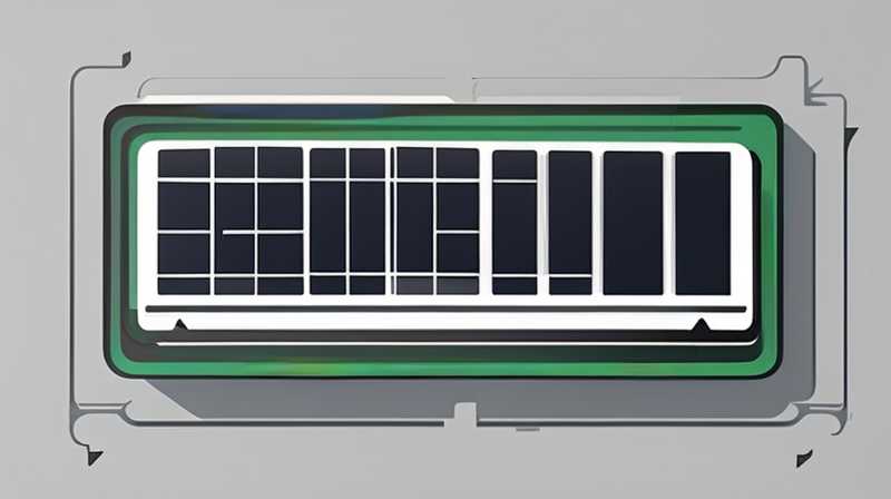 What is the no-load voltage of the solar panel?