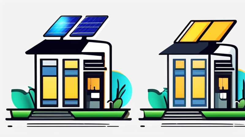 How do solar lighting panels store electricity?