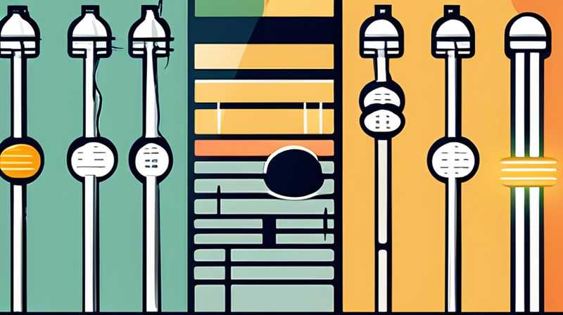 How to determine the voltage of street light solar panels