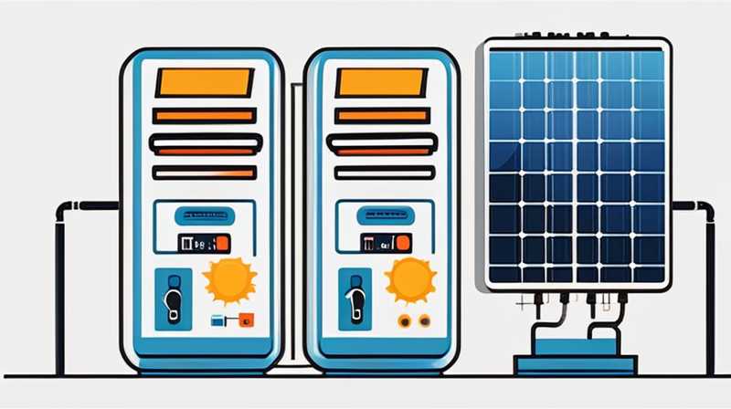 How to use solar panels to connect oxygen generator